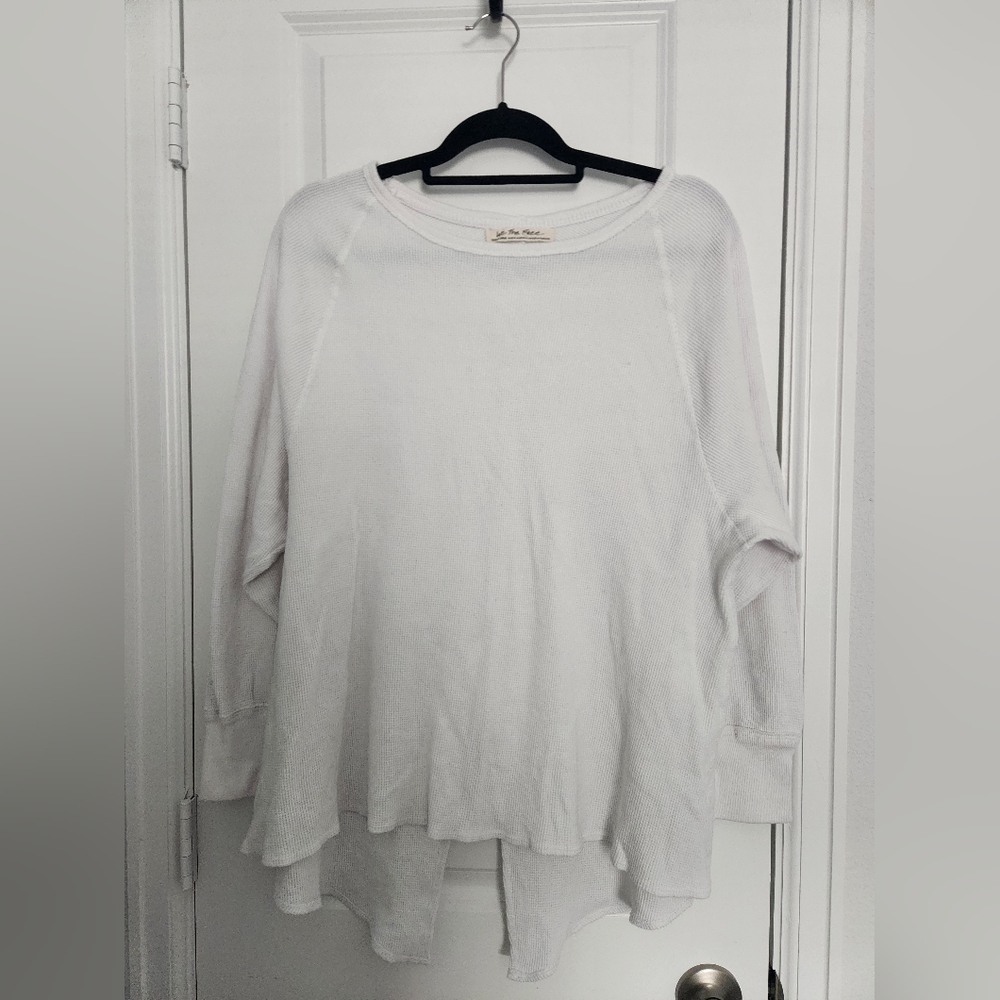 We The Free White Long Sleeve Top